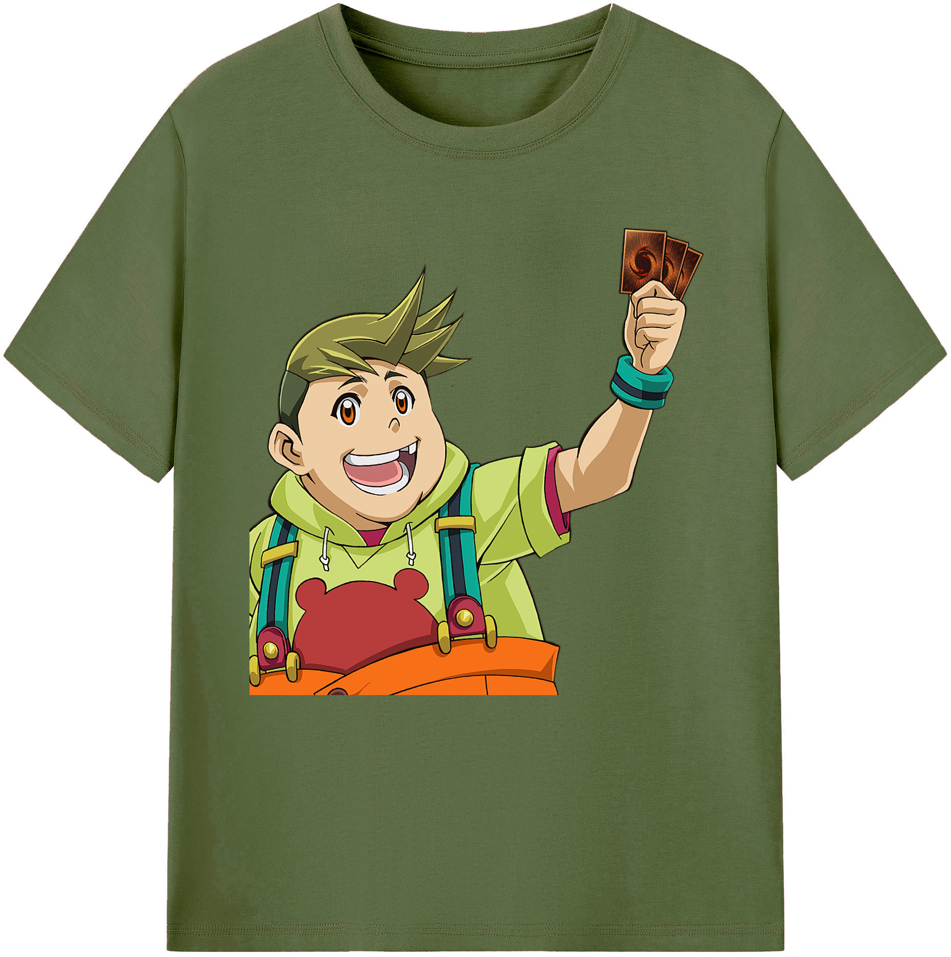 （画像用） 遊☆戯☆王 Yu-Gi-Oh! 綿100％半袖Tシャツ（フロントプリント）